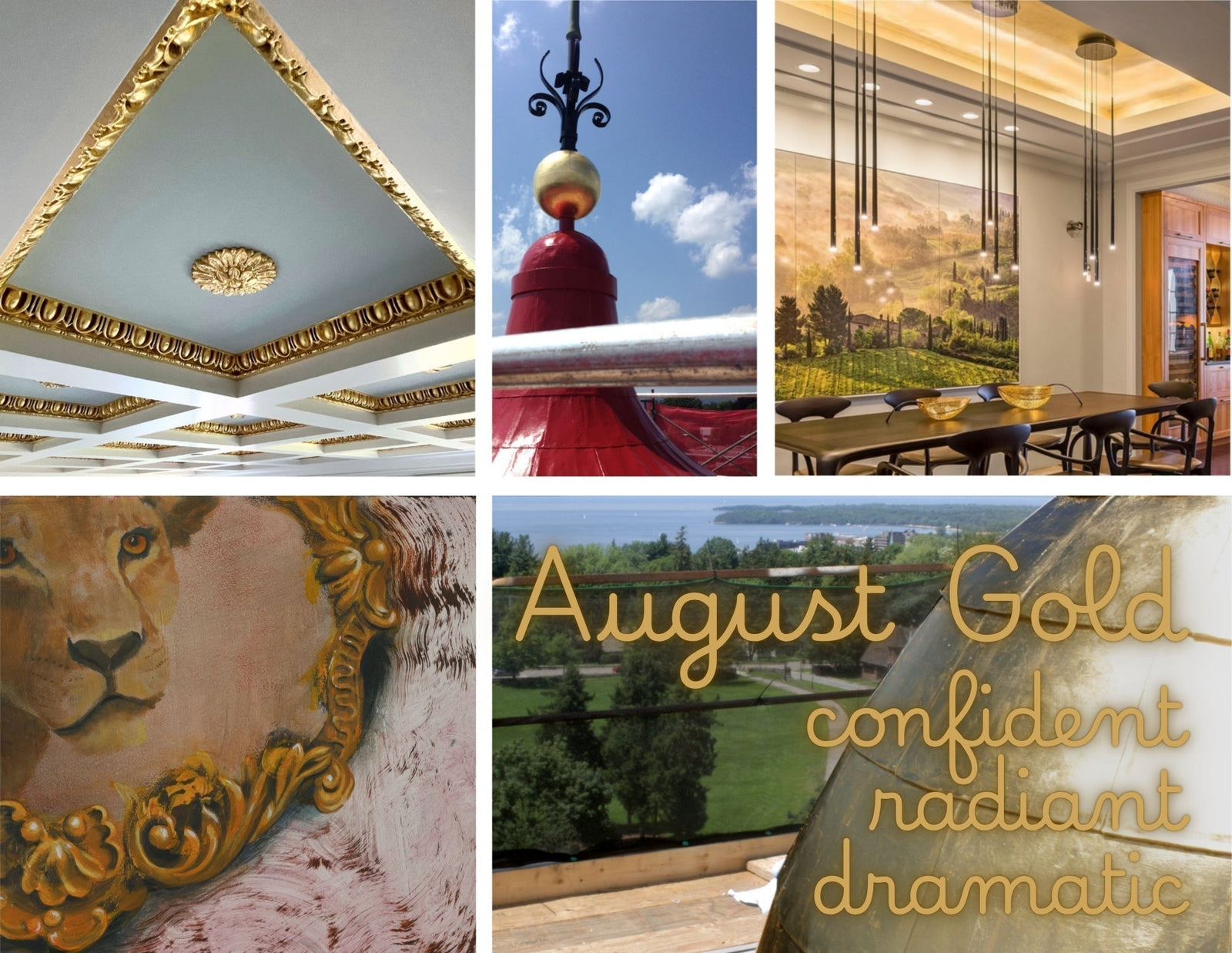 Arteriors blog August Gold