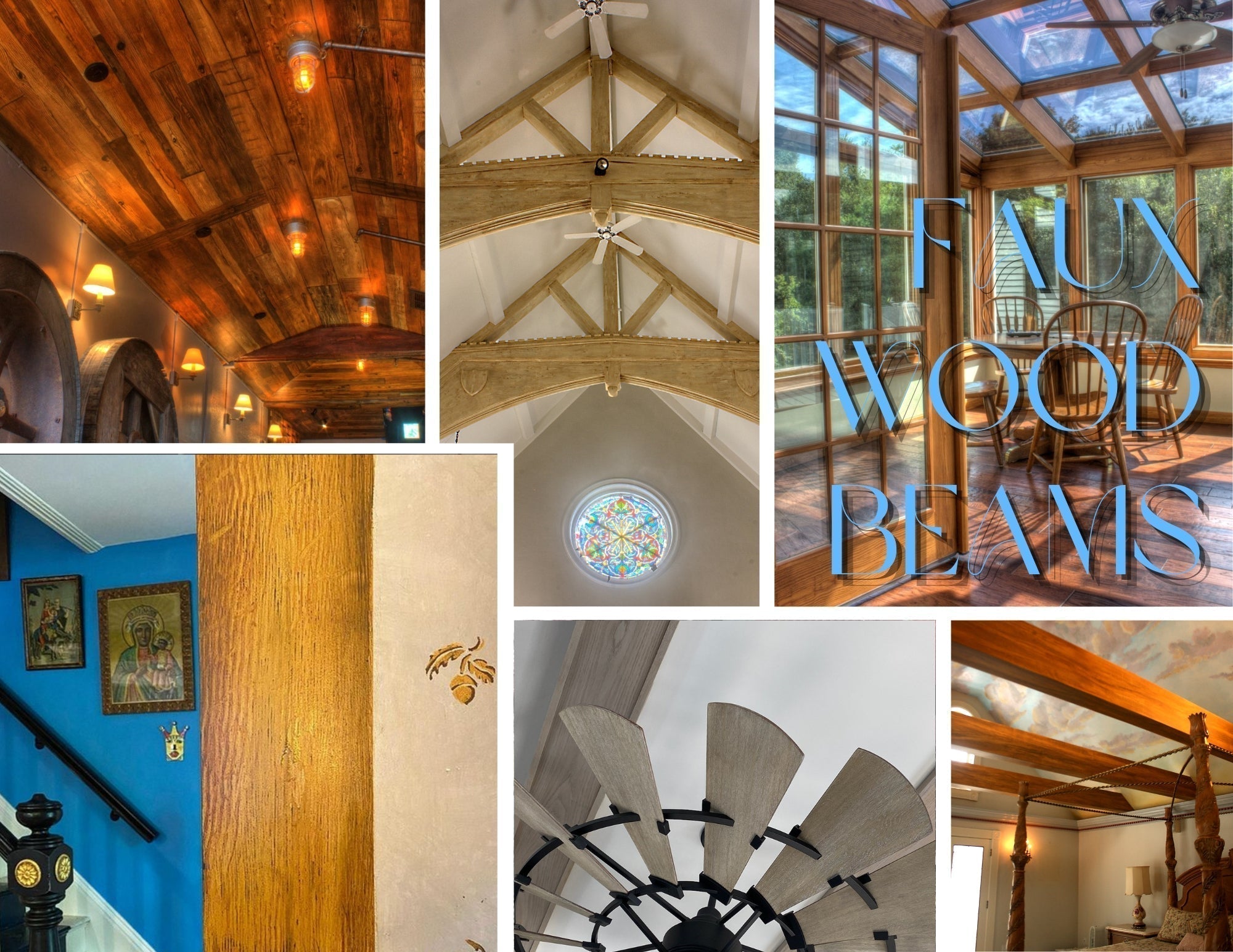 Grain of Truth: Painted Faux Wood Beams and the Soul of Interiors