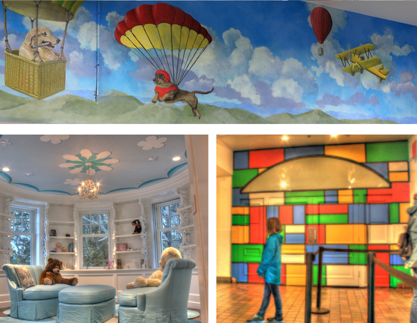 Hand-Painted Whimsical Murals: Elevate Your Interior Design | www.a...